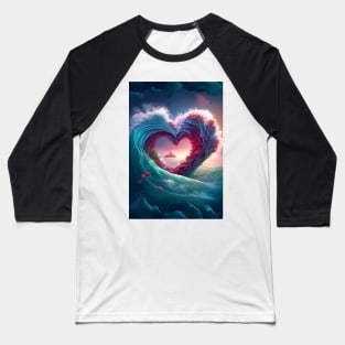 Wave of Love Baseball T-Shirt